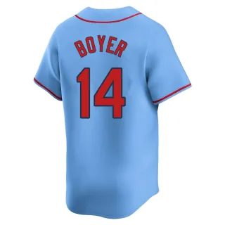 Limited Men's Ken Boyer St. Louis Cardinals Alternate Jersey - Light Blue