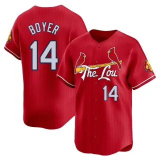 Limited Youth Ken Boyer St. Louis Cardinals 2024 City Connect Jersey - Red