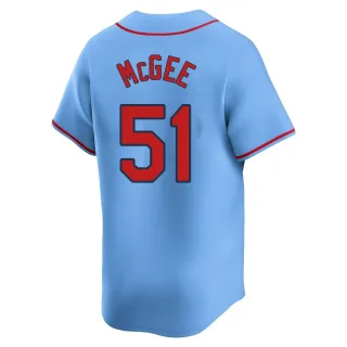 Limited Youth Willie McGee St. Louis Cardinals Alternate Jersey - Light Blue