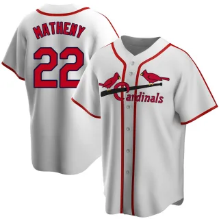 The Jersey Source Mike Matheny Autographed St. Louis Cardinals White Majestic Jersey - JSA Auth *R2