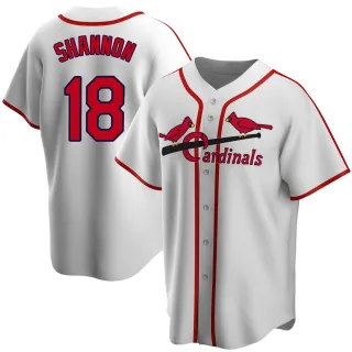 MIKE SHANNON St. Louis Cardinals 1967 Majestic Cooperstown Throwback Home Baseball  Jersey - Custom Throwback Jerseys