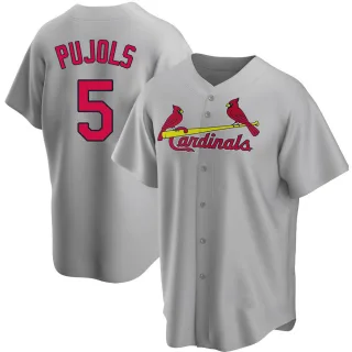 Replica Women's Albert Pujols Light Blue Alternate Jersey - #5