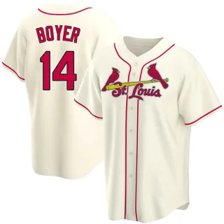 Replica Men's Ken Boyer St. Louis Cardinals Alternate Jersey - Cream