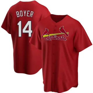 Replica Men's Ken Boyer St. Louis Cardinals Alternate Jersey - Red